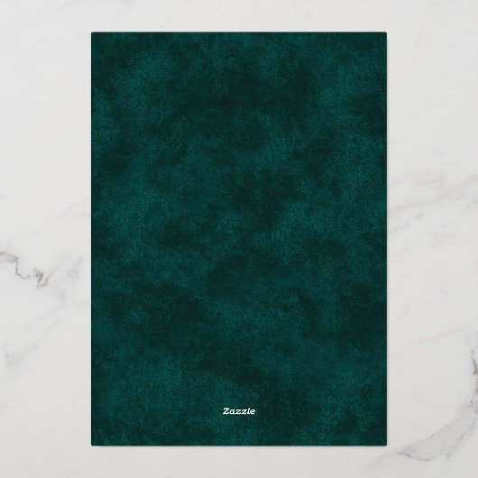 Holiday Open House Invitation Folie Uitnodiging (Achterkant)