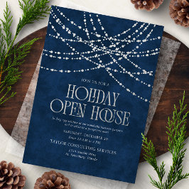 Holiday Open House Invitation Folie Uitnodiging