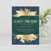 Holiday Open House Invitation Kaart (Staand voorkant)