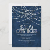 Holiday Open House Invitation Kaart (Voorkant)