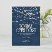 Holiday Open House Invitation Kaart (Staand voorkant)