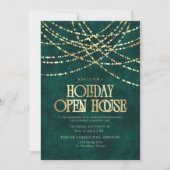 Holiday Open House Invitation Kaart (Voorkant)