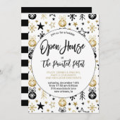 Holiday Open House Kaart (Voorkant / Achterkant)