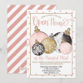 Holiday Open House Kaart (Voorkant / Achterkant)