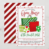 Holiday Open House Kaart (Voorkant / Achterkant)