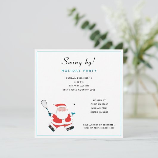 Holiday Open House Kaart (Staand voorkant)