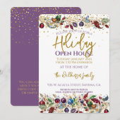 Holiday Open House Kaart (Voorkant / Achterkant)