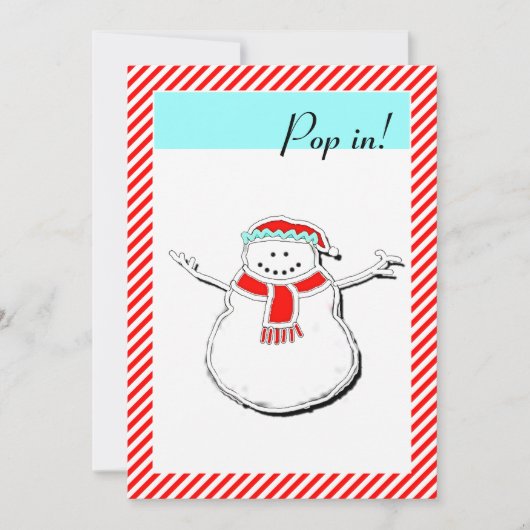 Holiday Open House Kaart (Voorkant)