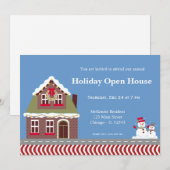 Holiday Open House Kaart (Voorkant / Achterkant)