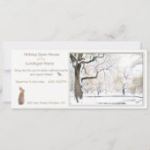 Holiday Open House:uitnodiging Kaart (Voorkant)