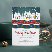 Holiday Open House Winter Kerstmis Kaart