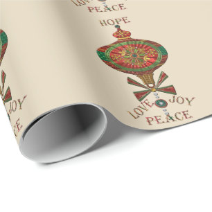 Holiday Ornament Cadeaupapier