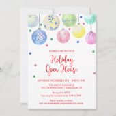 Holiday Ornament Holiday Open House Kaart (Voorkant)