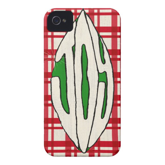 Holiday Ornament Joy Case-Mate iPhone Case (Achterkant)