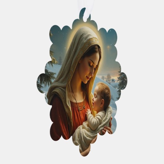 Holiday  ornament kaart (Rechts)