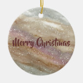 Holiday Ornament – Merry Christmas or Your Message (Voorkant)