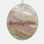 Holiday Ornament – Merry Christmas or Your Message (Links)