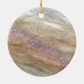 Holiday Ornament – Merry Christmas or Your Message (Achterkant)