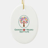 Holiday Ornament van het Neuro Institute (Achterkant)