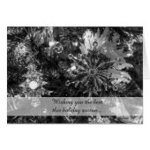 Holiday Ornaments Grayscale (Voorkant Horizontaal)