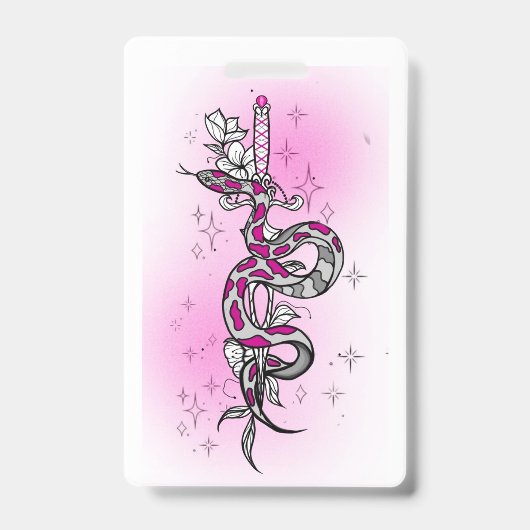 holiday package with snake badge (Voorzijde)