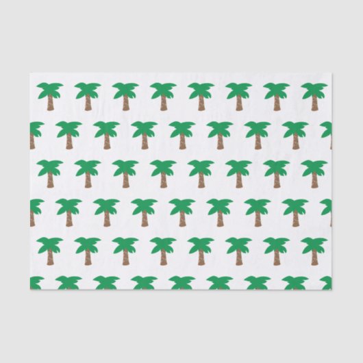 Holiday Palm Tree tissuepapier (Voorkant)