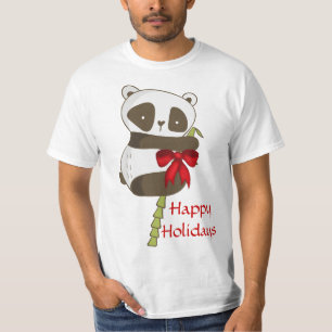 Holiday Panda T-shirt