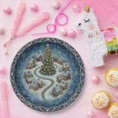 Holiday Paper Plates Papieren Bordje (Feest)