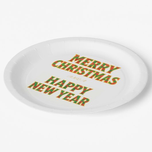 Holiday Papieren Bordje (Gekanteld)