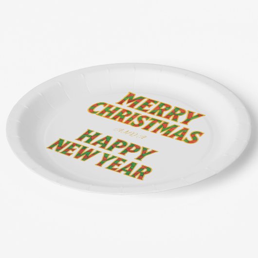 Holiday Papieren Bordje (Gekanteld)