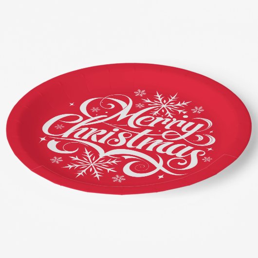 Holiday  papieren bordje (Gekanteld)