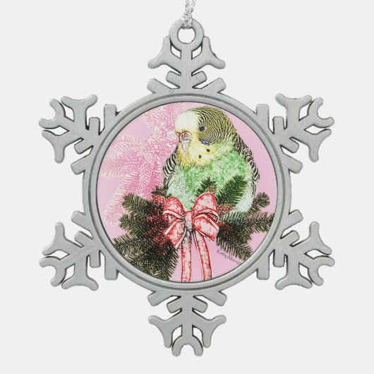 Holiday Paraket Ornament (Voorkant)