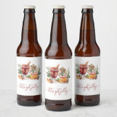 Holiday Party Bier Fles Label Etiket (Flessen)