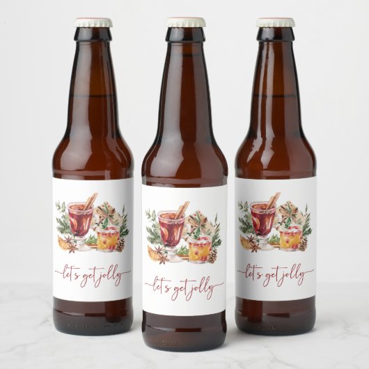 Holiday Party Bier Fles Label Etiket (Flessen)