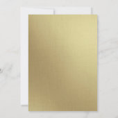 Holiday Party Dubbele foto-uitnodiging met overlay Kaart (Achterkant)