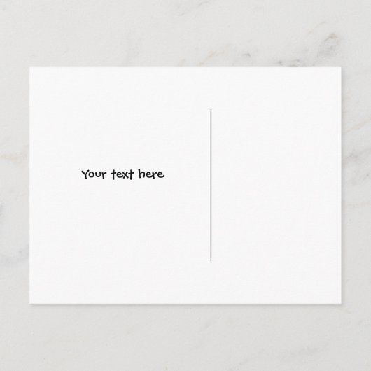 Holiday Party Invitation Briefkaart (Achterkant)