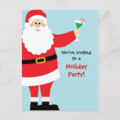 Holiday Party Invitation Briefkaart (Voorkant)