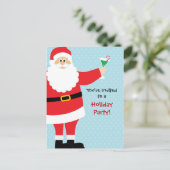 Holiday Party Invitation Briefkaart (Staand voorkant)