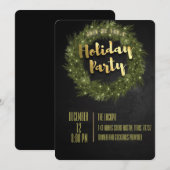 Holiday Party Invitation Custom Company Party ! Kaart (Voorkant / Achterkant)