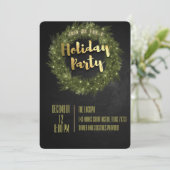 Holiday Party Invitation Custom Company Party ! Kaart (Staand voorkant)