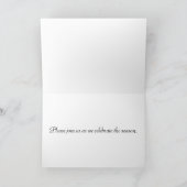 Holiday Party Invitation Gold (Binnen)