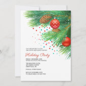 Holiday Party Invitation Kaart (Voorkant)