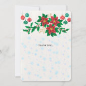 Holiday Party Invitation Kaart (Achterkant)