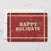 Holiday Party Invitation Kaart (Voorkant)