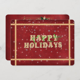 Holiday Party Invitation Kaart