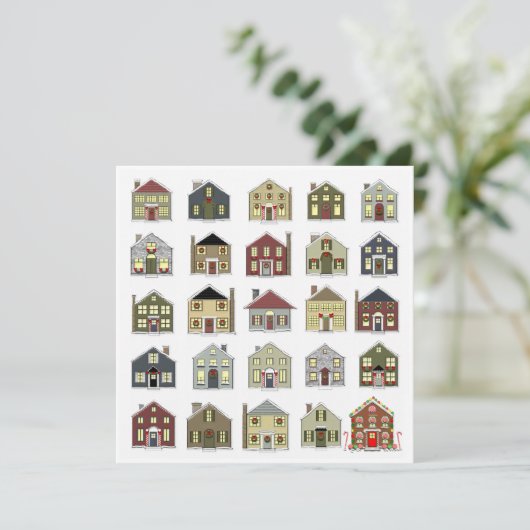 Holiday Party Invitation Kaart (Staand voorkant)