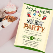 Holiday Party Invitation Kaart