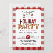 Holiday Party Invitation Kaart (Voorkant)