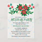 Holiday Party Invitation Kaart (Voorkant)