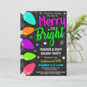 Holiday Party Invitation Kaart (Staand voorkant)